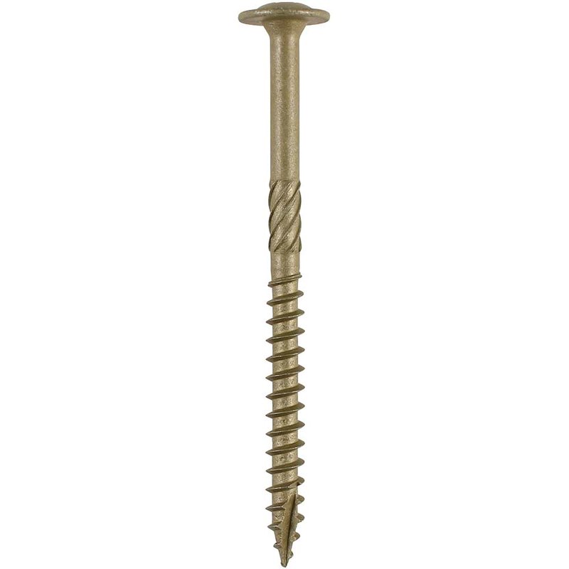 Timco Wafer Torx Head Index Heavy Duty Wood Screws 6.7mm 125mm Pack of 50