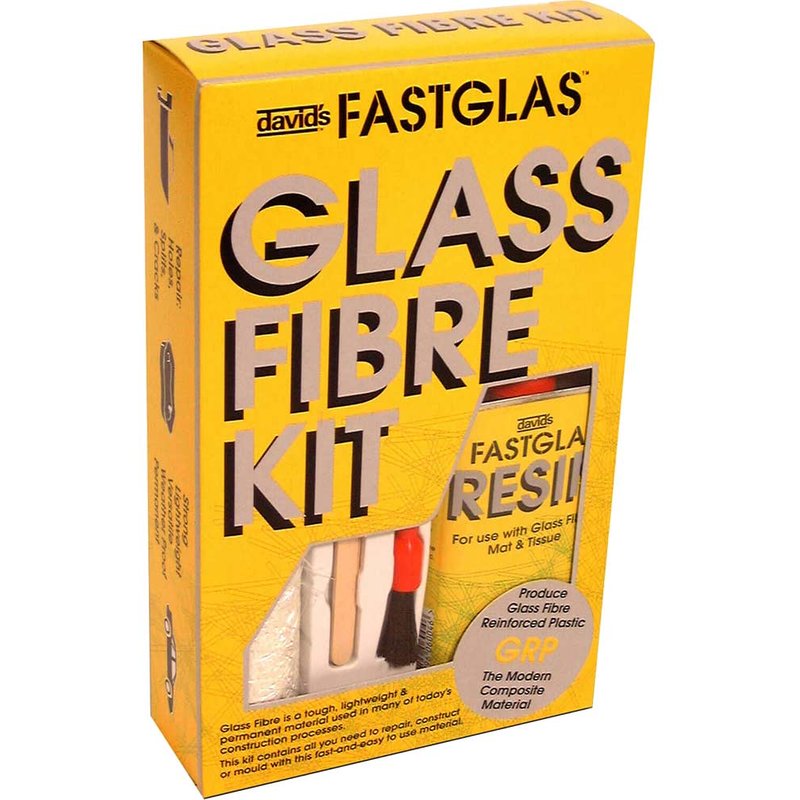 U-POL ISOPONĀ® FASTGLAS Resin & Glass Fibre Kit Small GL/SM/D