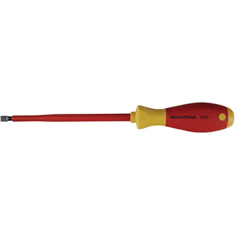 Wiha 320N Series VDE Insulated Parallel Slotted Screwdriver 6.5mm 150mm