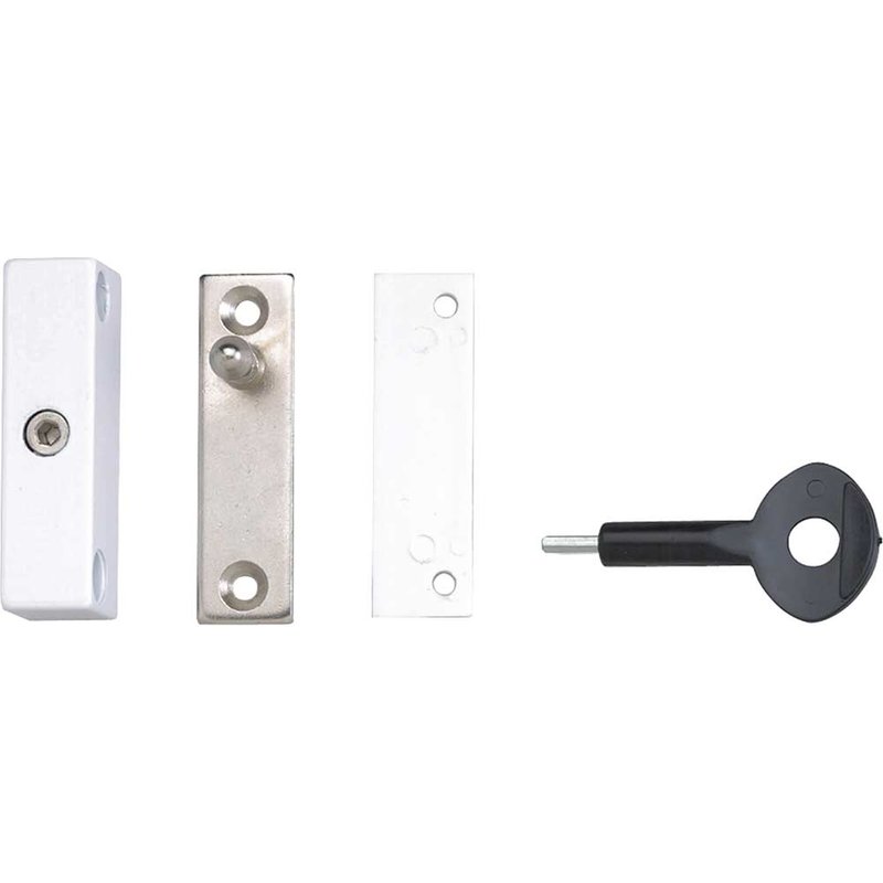 Yale Locks P118 Auto Window Lock White Finish Pack of 2 7.12118E+11