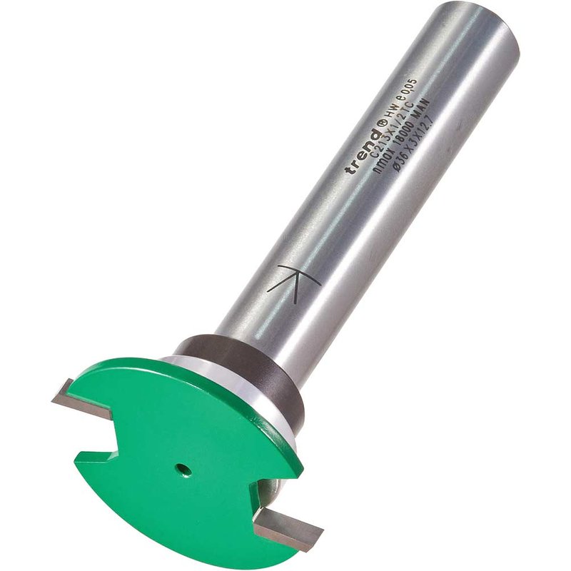 Trend CRAFTPRO Weatherseal Groover Router Cutter 36mm 3mm 1/2"