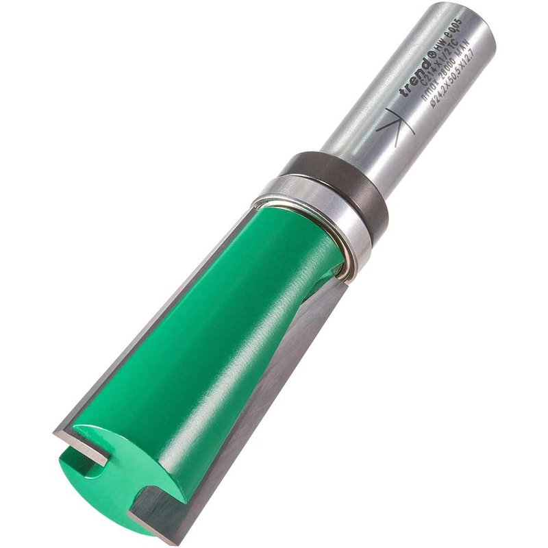 Trend CRAFTPRO Bearing Guided Door Leading Edge Router Cutter 24.2mm 50mm 1/2"