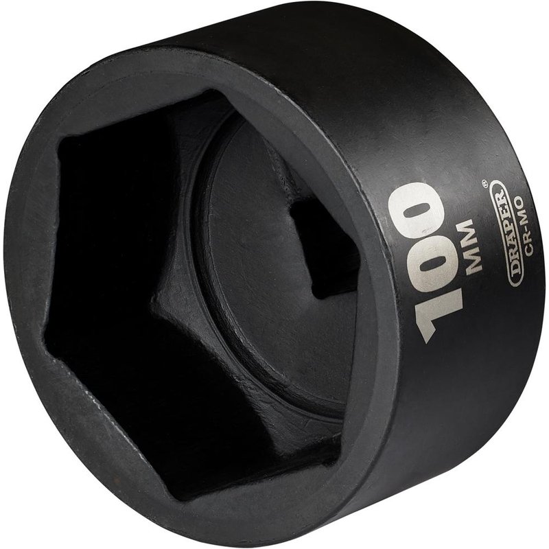Draper Hi Torq 1" Drive Hexagon Impact Socket 1" 100mm
