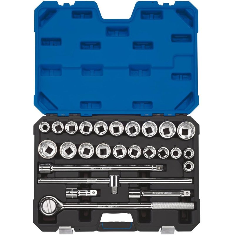 Draper Expert 26 Piece 3/4" Drive Bi Hex Socket Set Metric and Imperial 3/4"