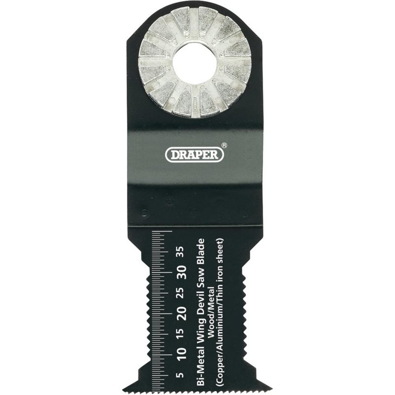 Draper Wing Devil BIM OIS Oscillating Multi Tool Metal and Wood Cutting Blade 22mm Pack of 1