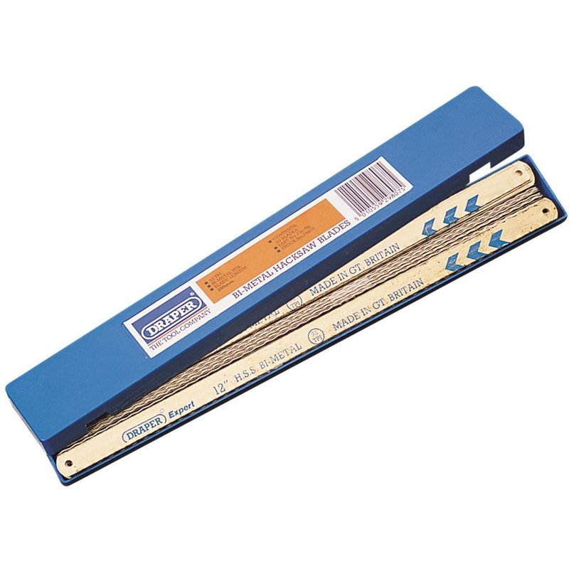 Draper Expert Bi-Metal Hacksaw Blades 12" / 300mm 32tpi Pack of 50