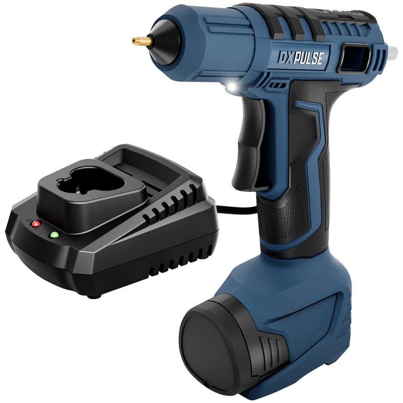 Draper DXPULSE 12v Cordless Glue Gun 1 x 2ah Li-ion Charger No Case