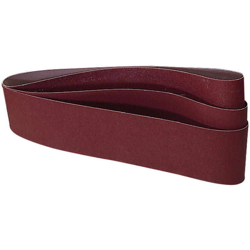Draper Abrasive Sanding Belt 100 x 915mm 100mm x 915mm 60g Pack of 3