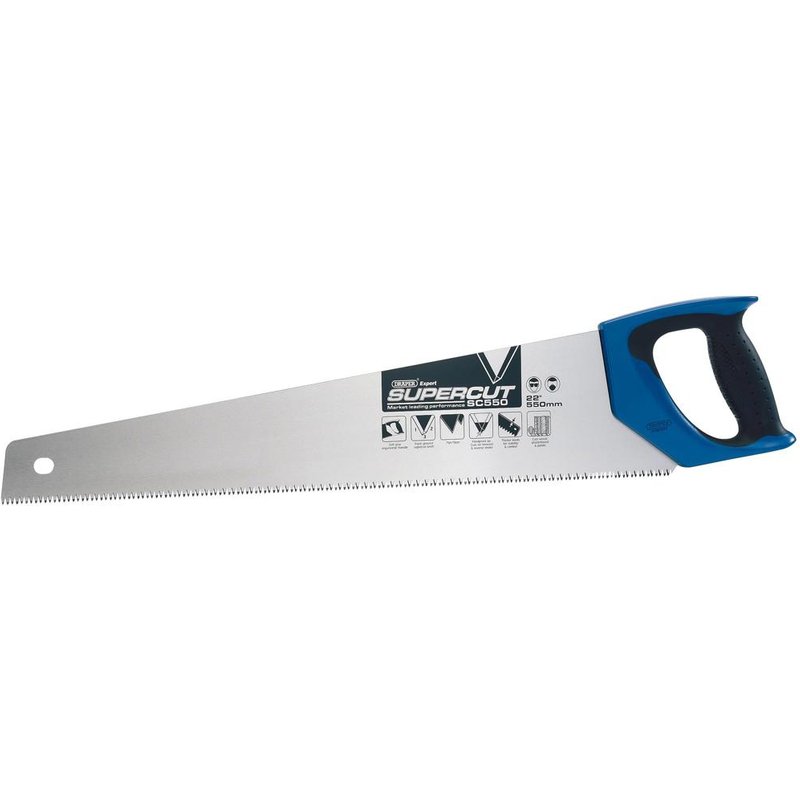 Draper Expert Supercut Hardpoint Hand Saw 22" / 550mm 7tpi