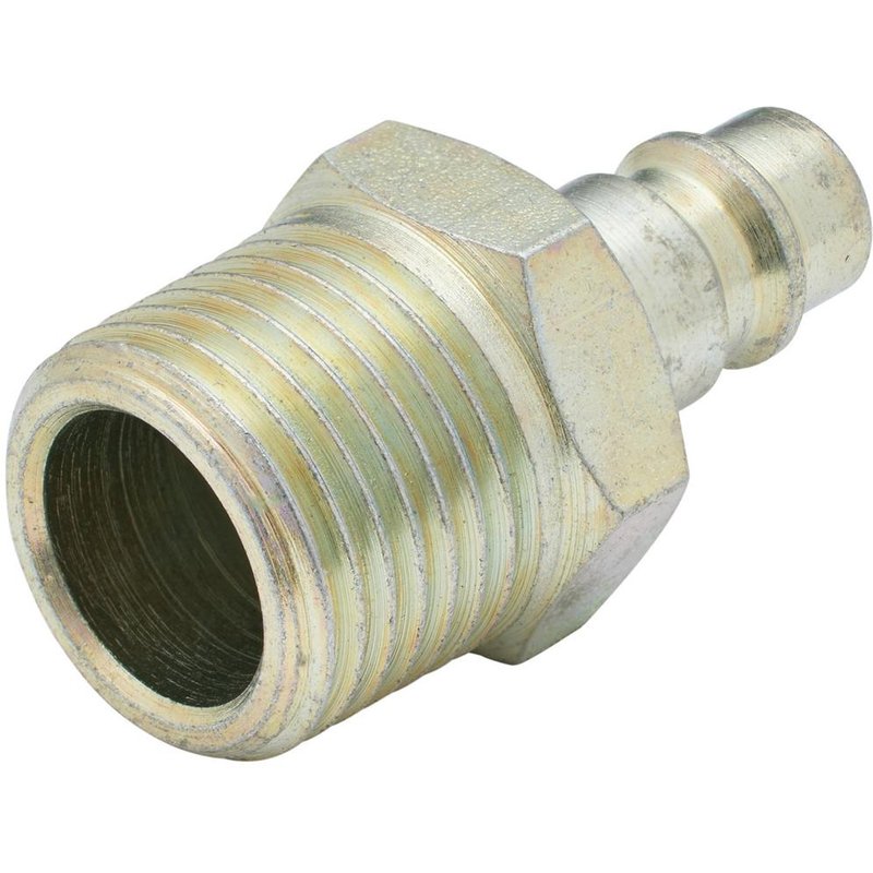 Draper PCL Euro Male Nut Air Line Coupling Adaptor BSP Male Thread 1/2" BSP