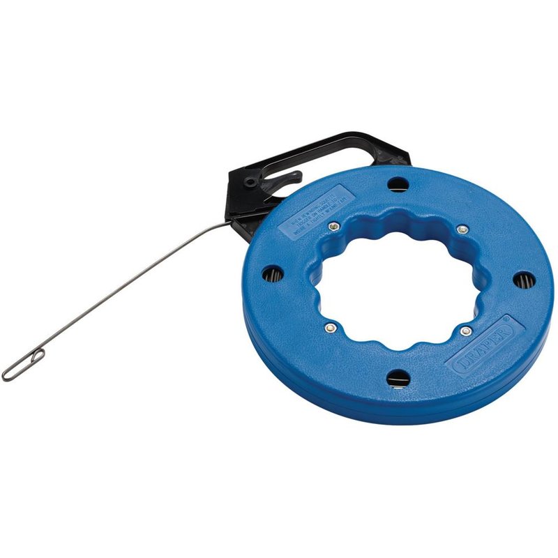 Draper Electricians Draw Tape In Plastic Case 15m