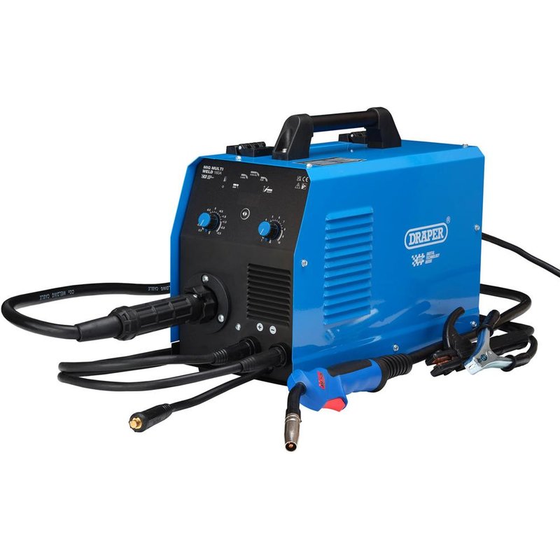 Draper 70047 Gas/Gasless MIG Inverter Multi Welder DTi 240v