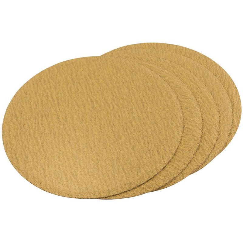 Draper 150mm Aluminium Oxide Sanding Discs 150mm 80g Pack of 5