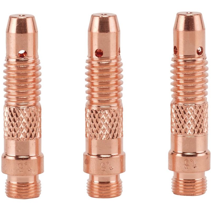 Draper 1.6mm Collet Body for 70087 and 57096 TIG Welding Torch Pack of 3