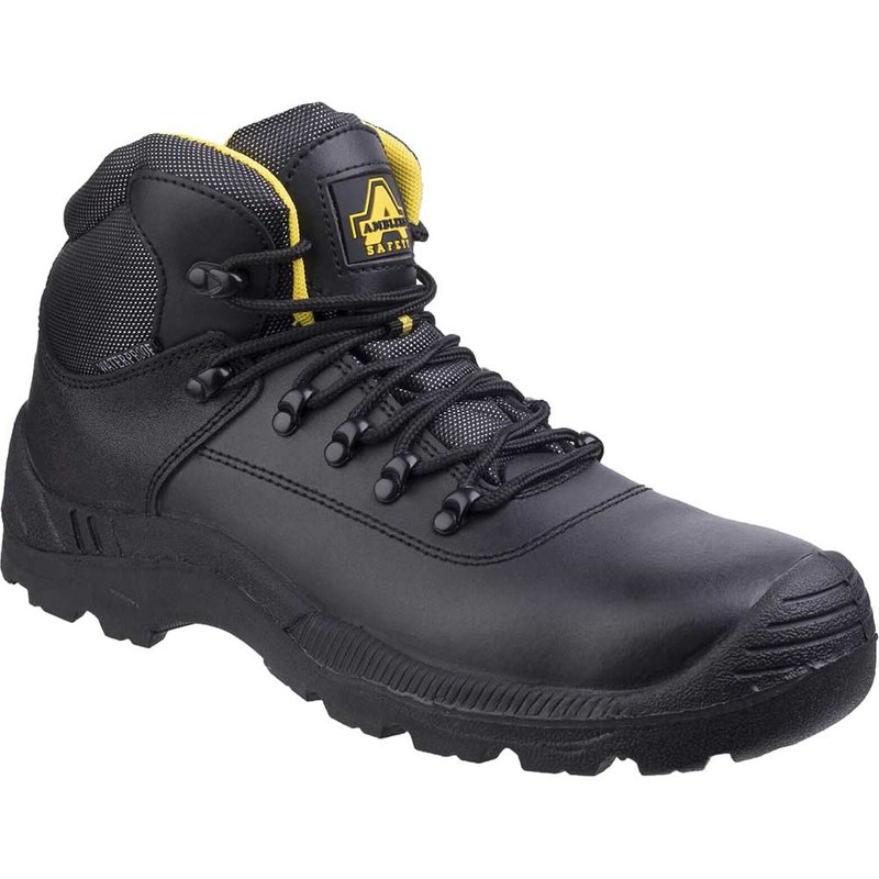 Amblers Safety FS220 Waterproof Safety Boots Black Size 10.5