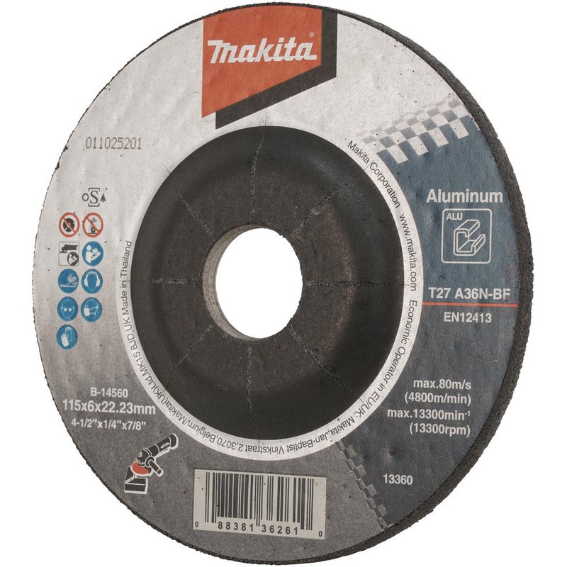 Makita A36N Aluminium Grinding Disc 230mm