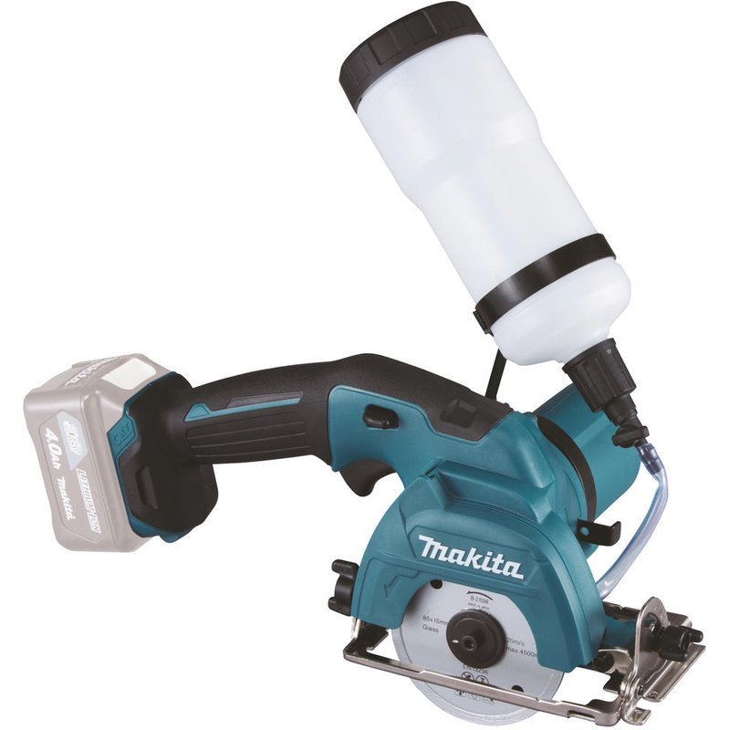 Makita CC301DWAE 12V max CXT Tile Cutter With 2 x 2.0Ah Batteries & Charger For Ultimate Cutting Performance CC301DWAE