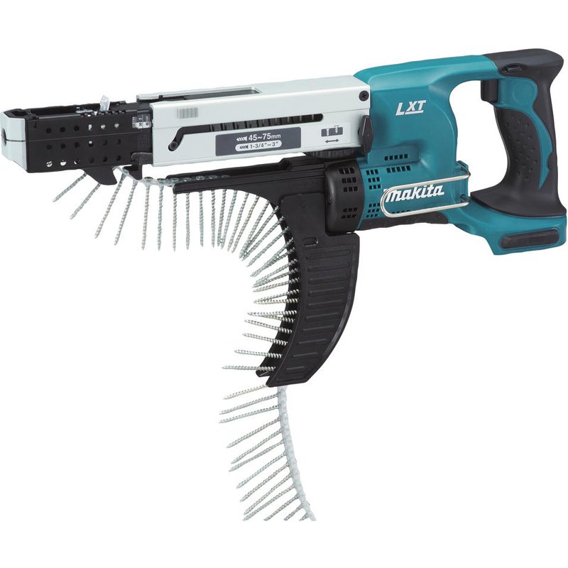 Makita DFR750 18v LXT Cordless Auto Feed Screwdriver No Batteries No Battery Charger No Case