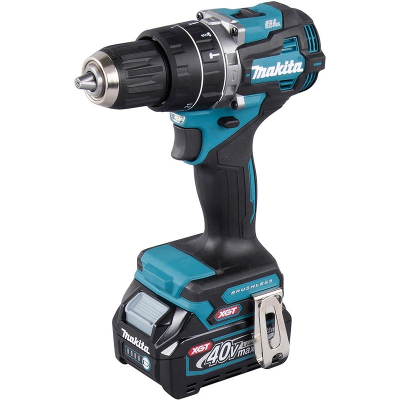 Makita HP002G 40v Max XGT Cordless Brushless Combi Drill 2 x 2.5ah Li-ion Battery Charger Case