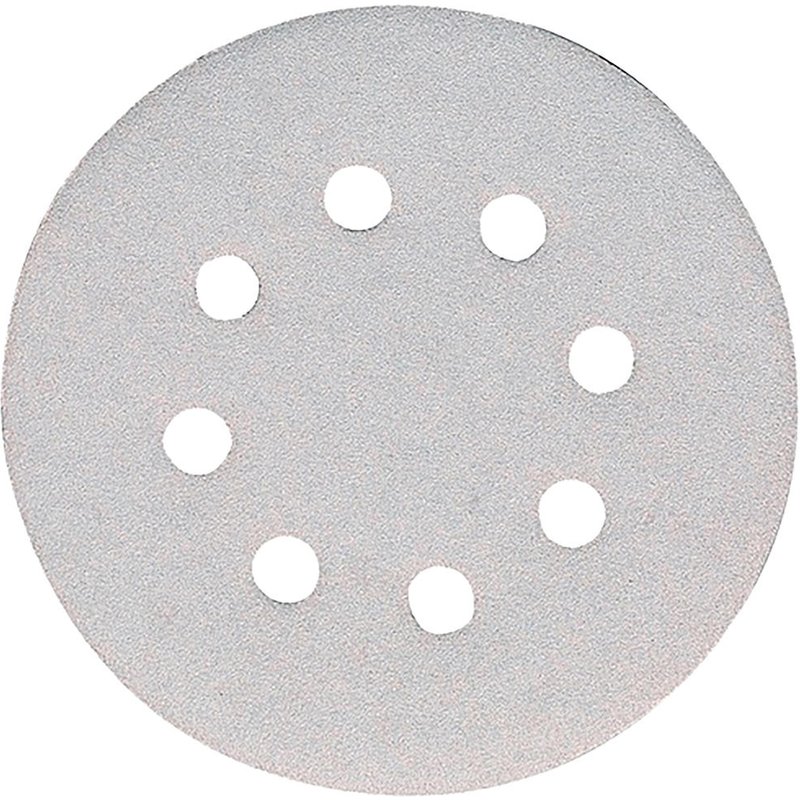 Makita White Abrasive Disc 125mm 400g Pack of 10