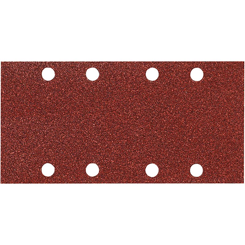 Makita 93mm x 230mm 1/3 Punched Abrasive Paper 93mm x 230mm 180g Pack of 50