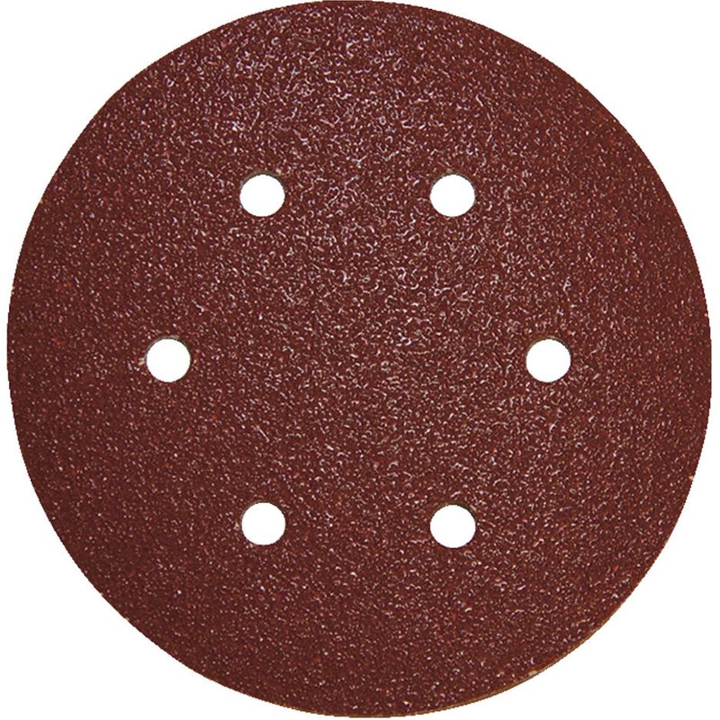 Makita Red Sanding Disc 150mm 150mm 60g Pack of 10