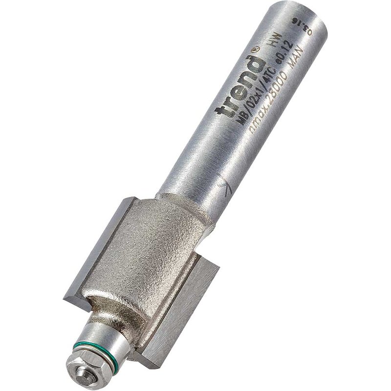 Trend Mini Guided Rebate Router Cutter 11.1mm 13mm 1/4"