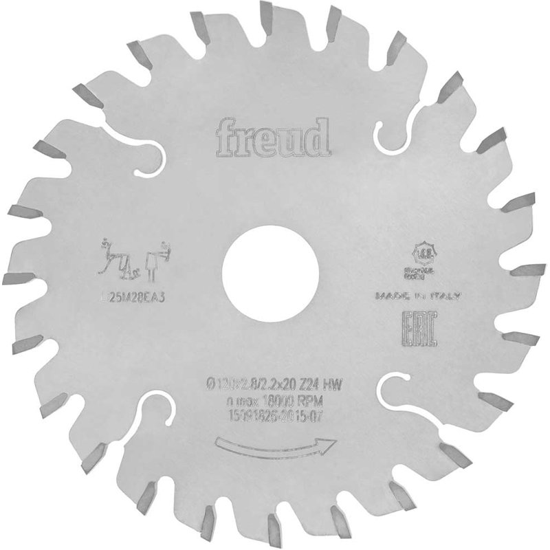 Freud LI25M Pro Industrial Conical Scoring Circular Saw Blade 120mm 24T 20mm