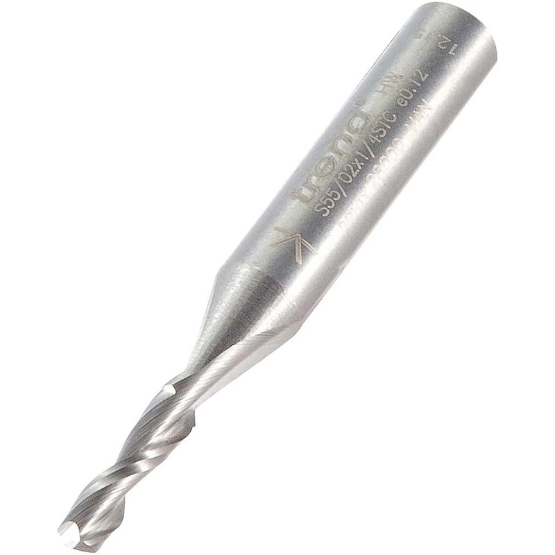 Trend STC Spiral Upcut Router Cutter 3.2mm 12.7mm 1/4"