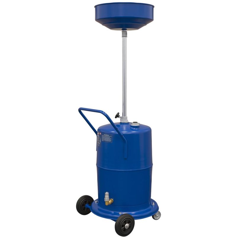Sealey AK450DX Mobile Oil Drainer Pump Away 75l