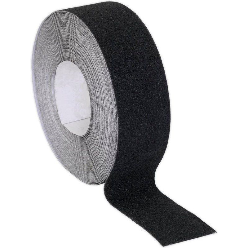 Sealey Self Adhesive Anti Slip Tape Black 50mm 18m