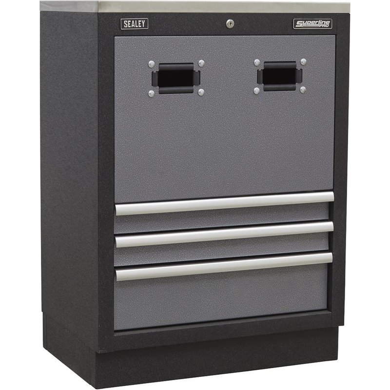 Sealey Superline Pro MSS Reel Cabinet Black / Grey