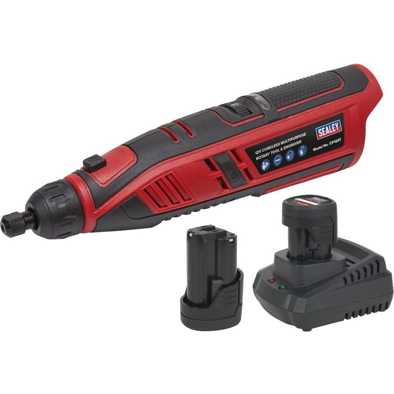 Sealey CP1207 12v Cordless Rotary Multi Tool Kit No Batteries No Battery Charger No Case