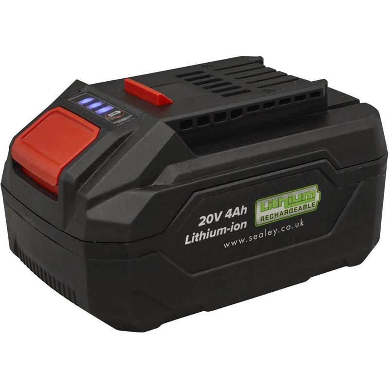 Sealey CP20VBP4 20v Cordless Li-ion Battery 4ah 4ah