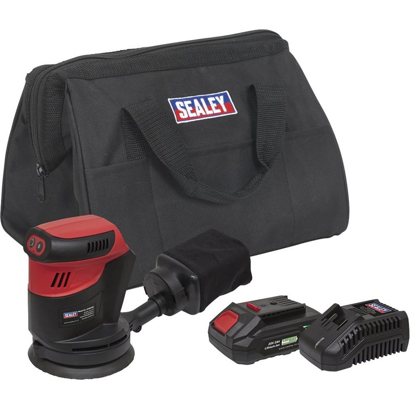Sealey CP20VOS 20v Cordless Orbital Palm Sander No Batteries No Battery Charger No Case