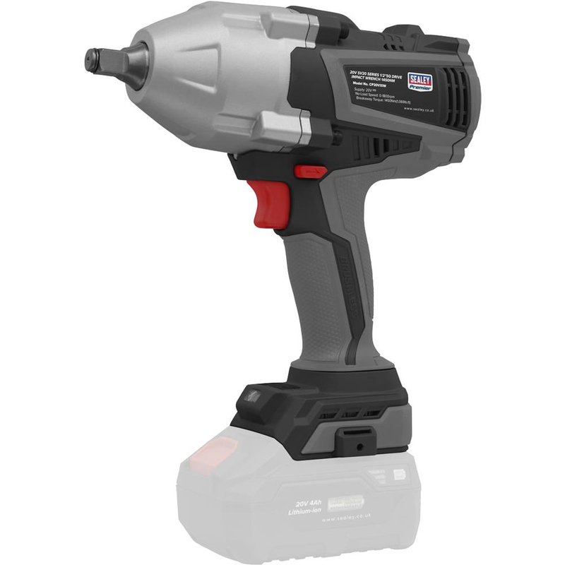 Sealey CP20VXIW SV20 20v Cordless 1/2" Drive Impact Wrench No Batteries No Battery Charger No Case