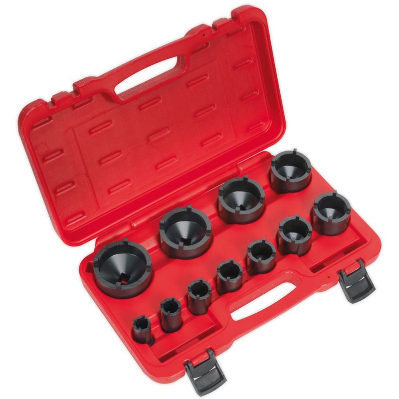 Sealey 11 Piece 1/2" Drive Ball Joint Socket Set Metric 1/2"