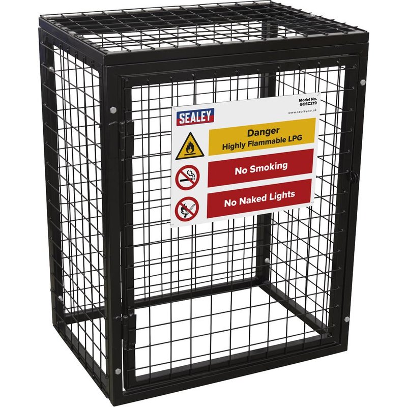 Sealey Gas Cylinder Safety Cage 700mm 500mm 900mm