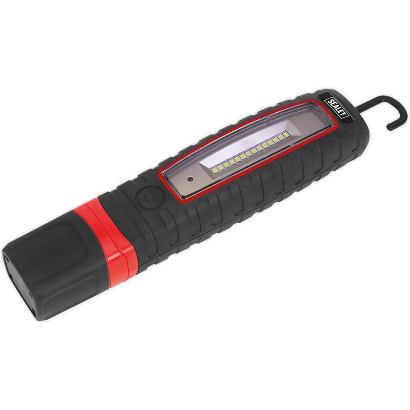 Sealey Rechargeable 360° Inspection Lamp 3w 10 LED Li-ion Black