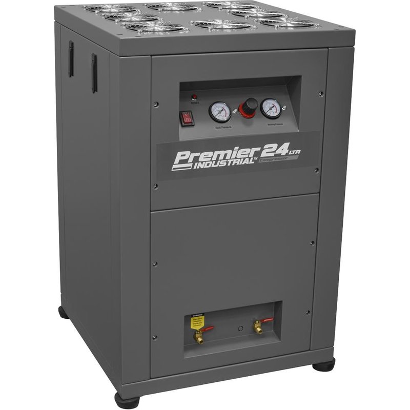 Sealey Premier Industrial SAC01VLN Oil Free Low Noise Air Compressor 24 Litre 240v