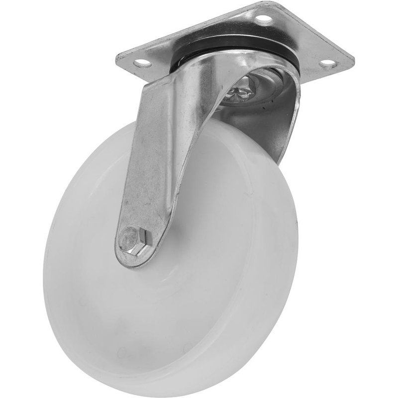 Sealey Heavy Duty Nylon Swivel Castor Wheel 100mm