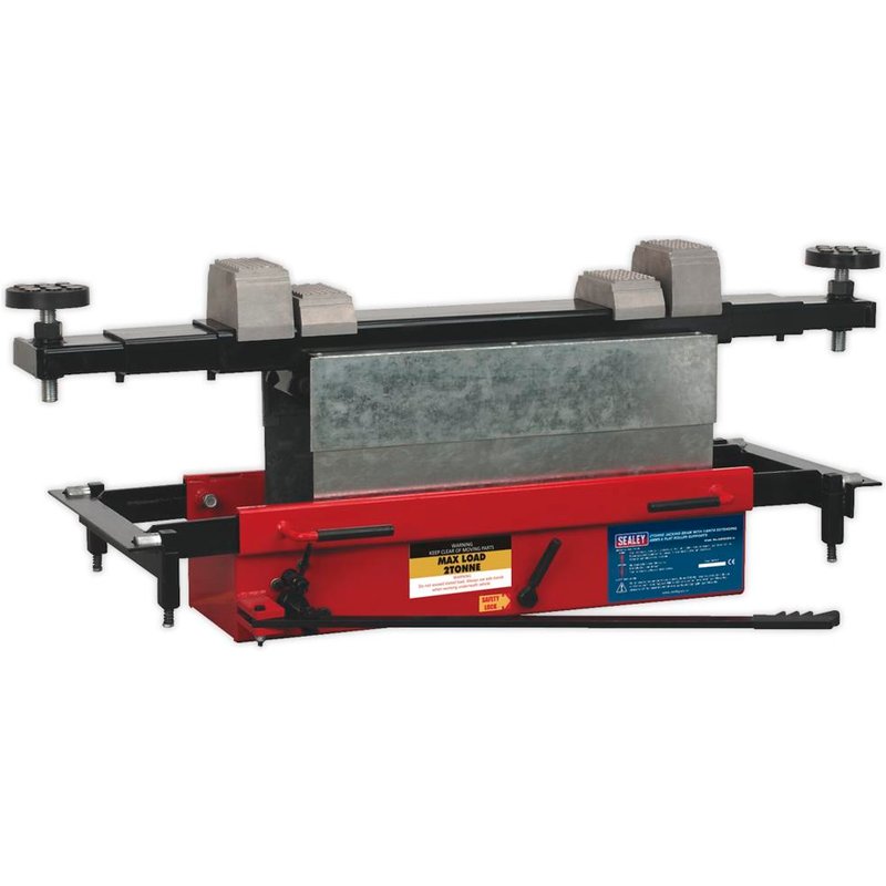 Sealey SJBEX200 Jacking Beam Yankee Arm Extenders and Flat Roller Supports 2 Tonne