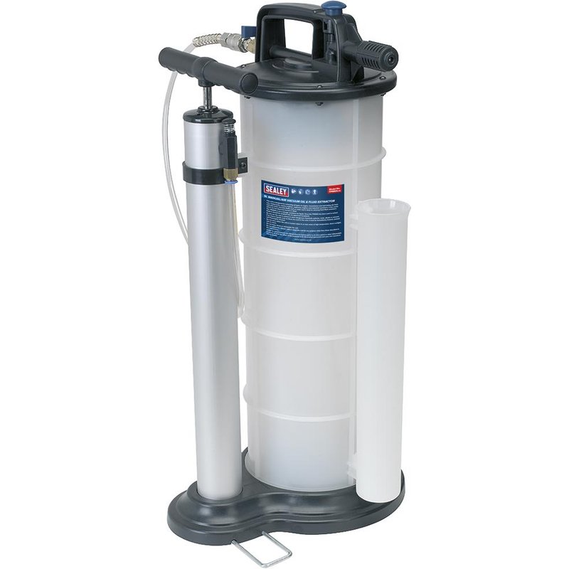 Sealey TP6904 Vacuum Oil and Fluid Extractor Manual / Air 9l