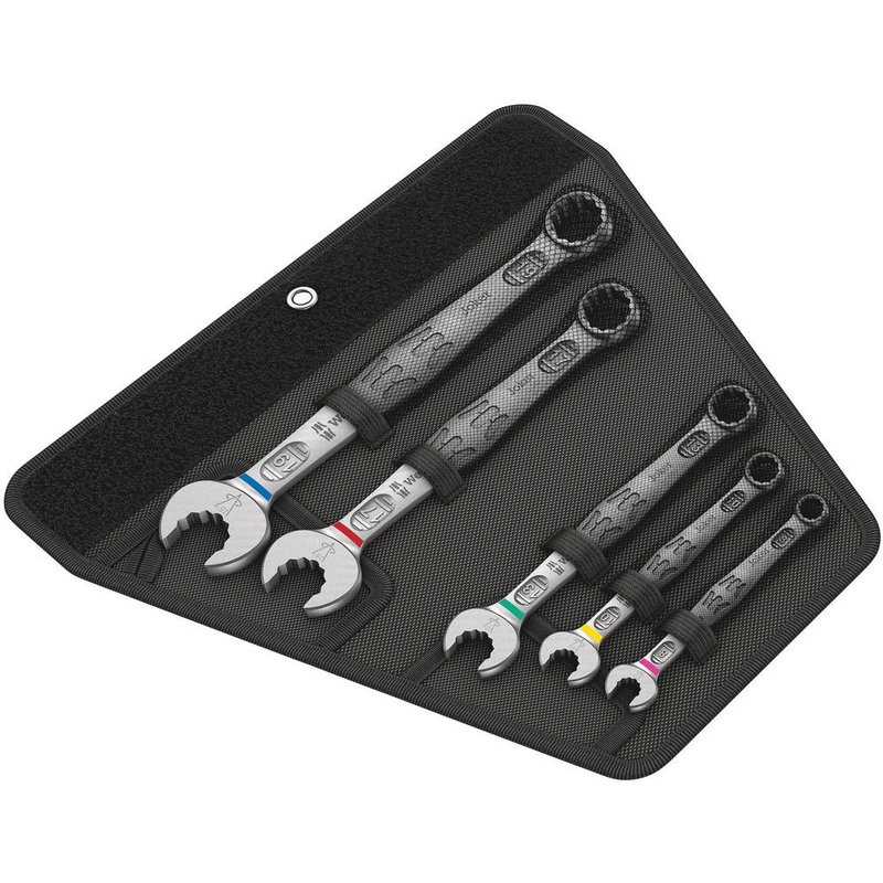 Wera 5 Piece Joker 6003 2Go Combination Spanner Set