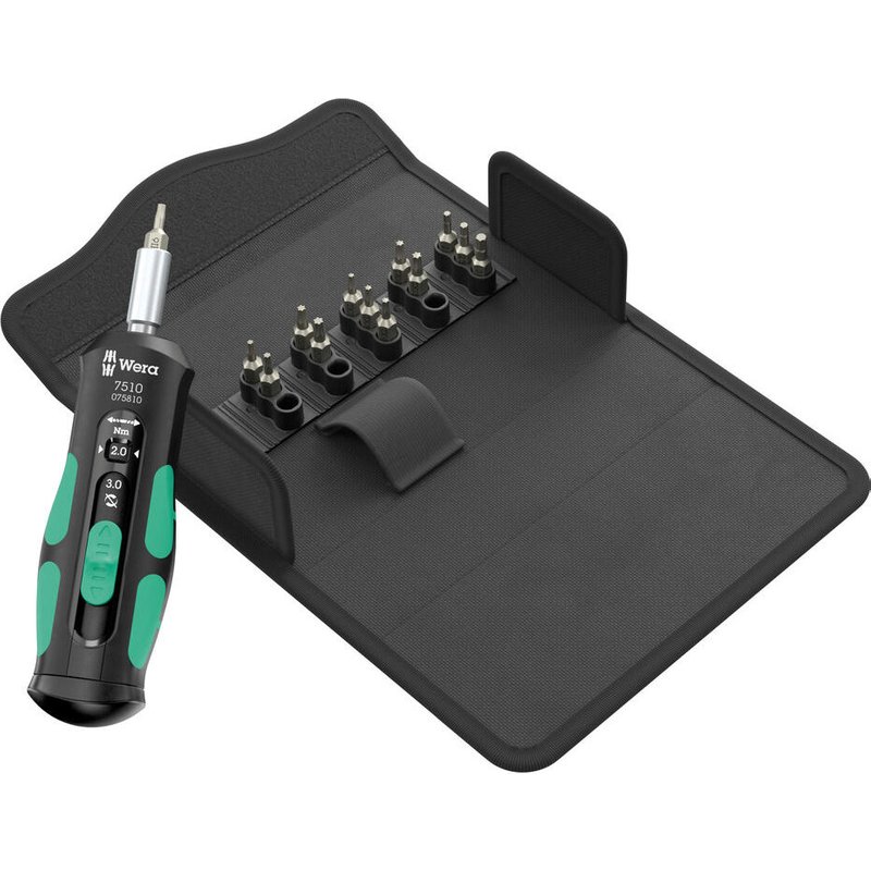 Wera 7510/14 Safe Torque Speed Screwdriver Set for Carbide Inserts 1Nm - 3 Nm