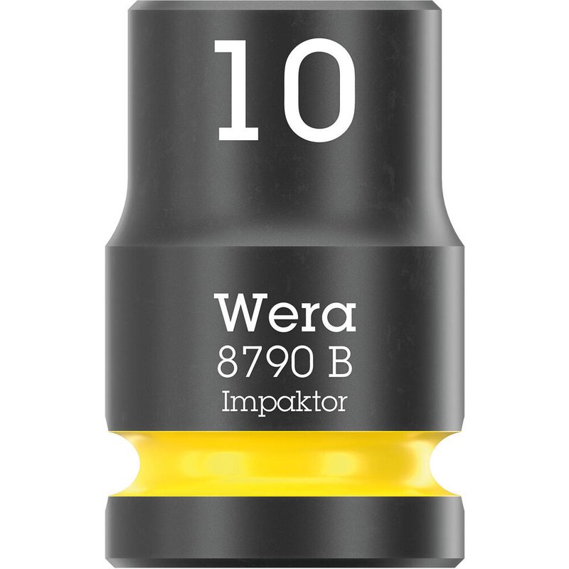 Wera Zyklop B Impaktor 3/8" Drive Hexagon Impact Socket 3/8" 10mm