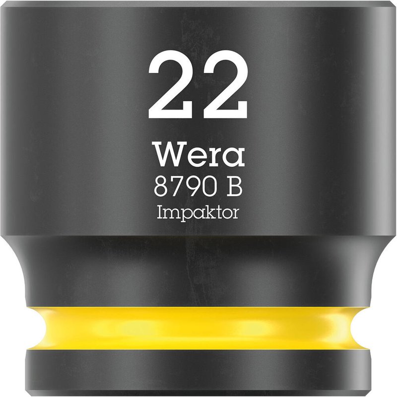 Wera Zyklop B Impaktor 3/8" Drive Hexagon Impact Socket 3/8" 22mm