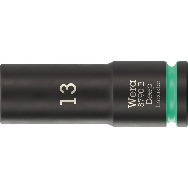 Wera 8790 B Impaktor 3/8" Drive Deep Hexagon Impact Socket 3/8" 13mm
