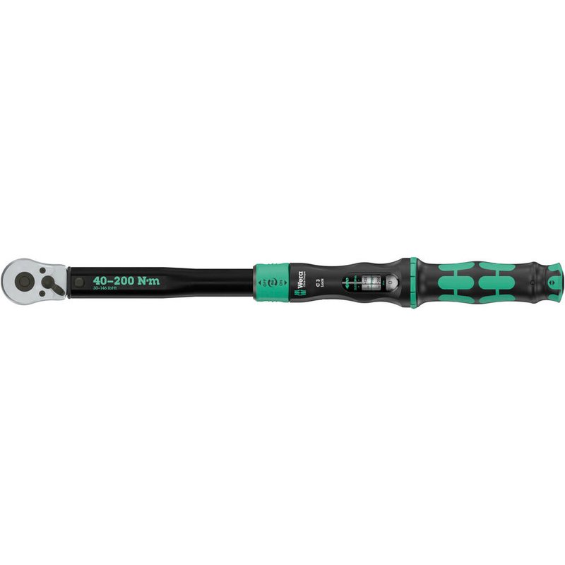 Wera Click Torque Lock C 3 Torque Wrench 1/2" 40Nm - 200Nm