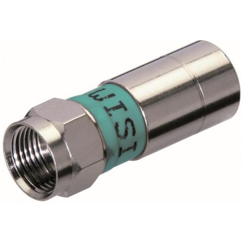 WISI F-Kompressionsstecker DV15 für MK 91, MK 96 (Inhalt 1 Stück)